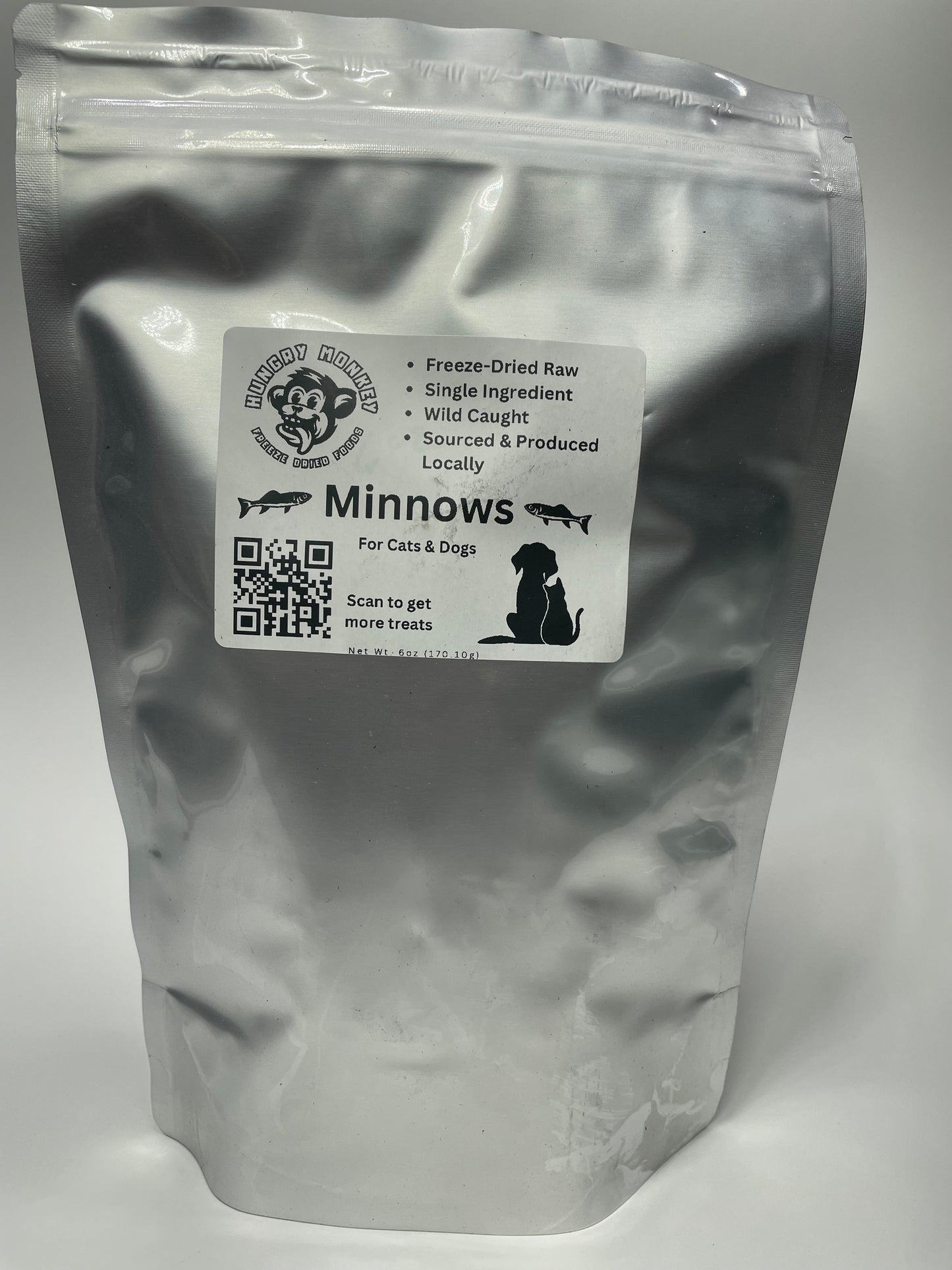 (A) Freeze-Dried Pet Treats - Minnows