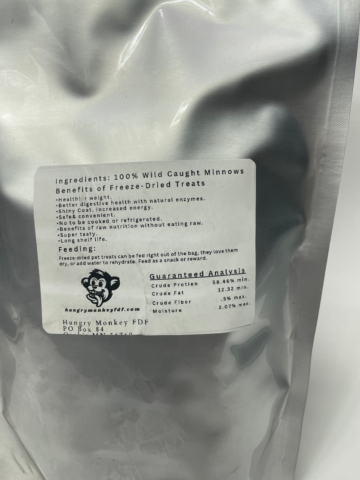 (A) Freeze-Dried Pet Treats - Minnows
