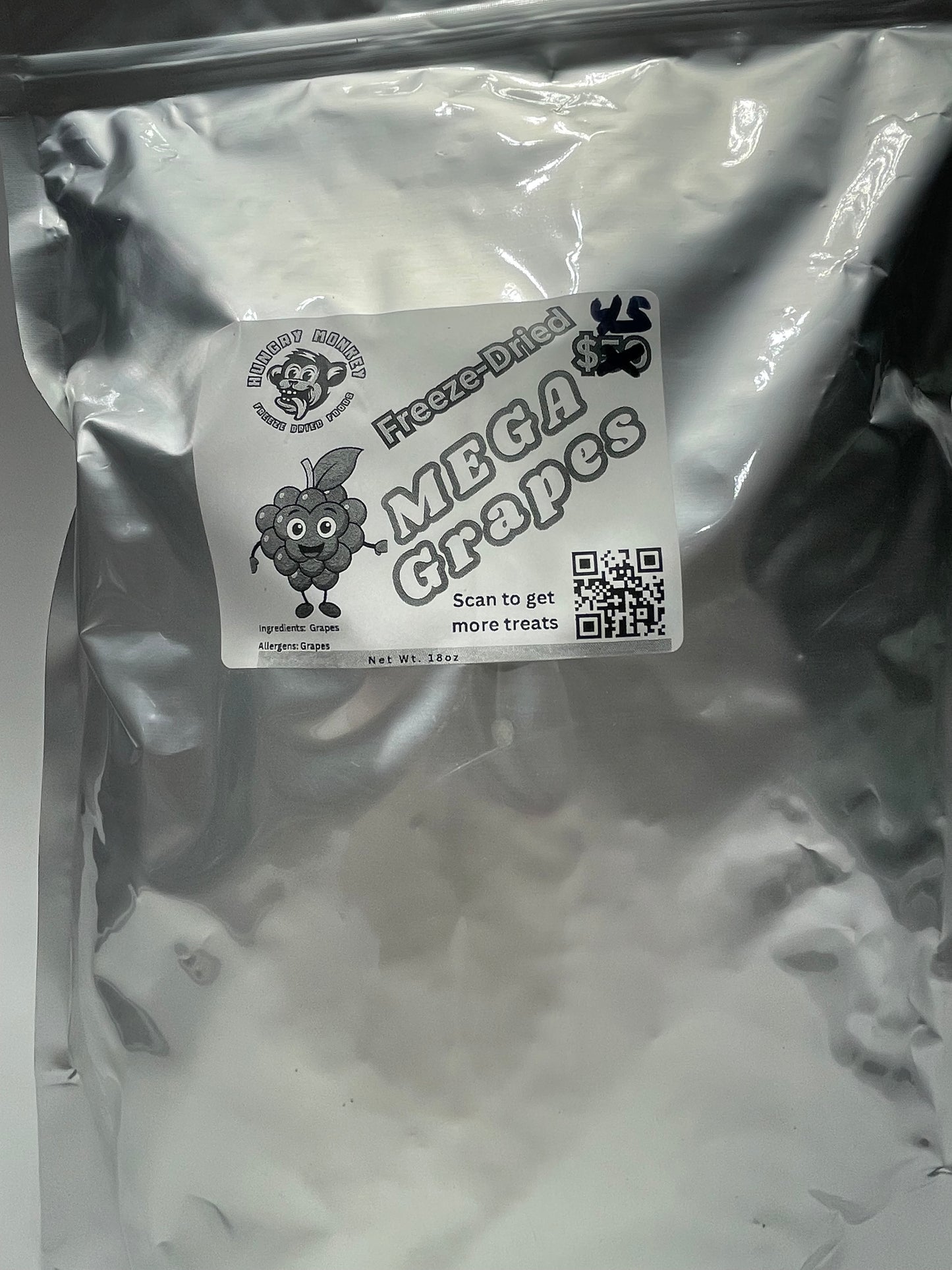 Freeze-Dried Grapes Mega Size