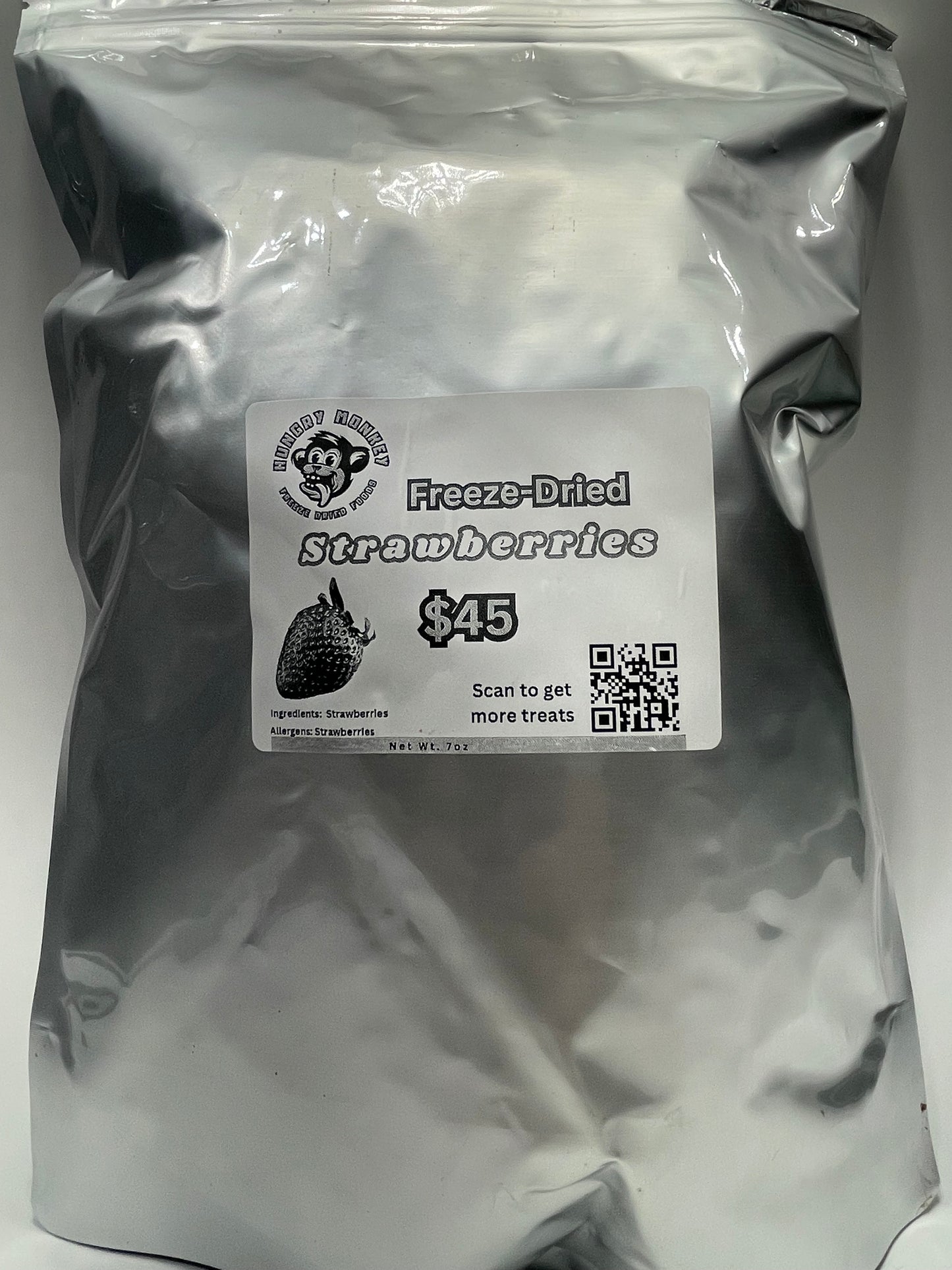 Freeze-Dried Strawberries Mega Size