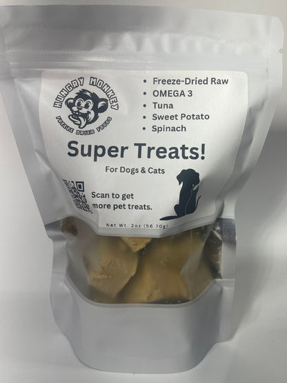 (A) Freeze-Dried Pet Treats - Super Treats