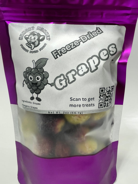 Freeze-Dried Grapes
